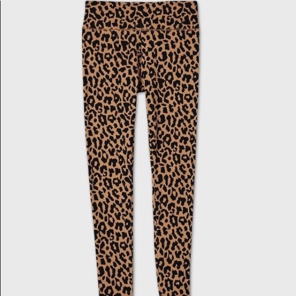 Women Leopard Leggings Size Small - Picture 3 of 5